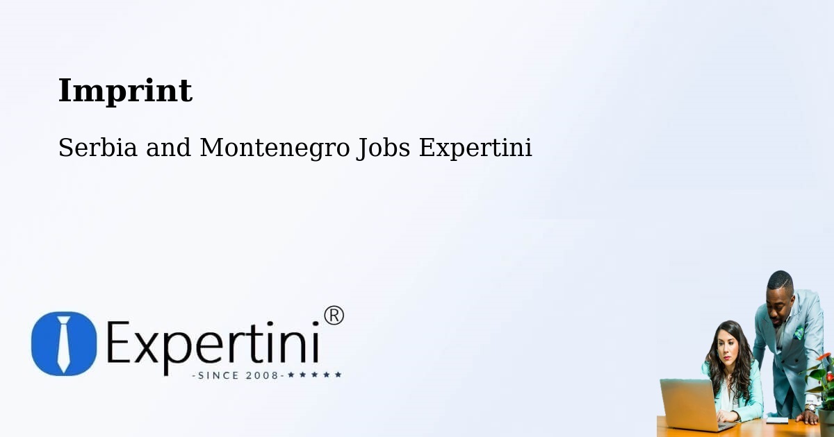 Imprint – Lethbridge - Serbia and Montenegro Jobs Expertini