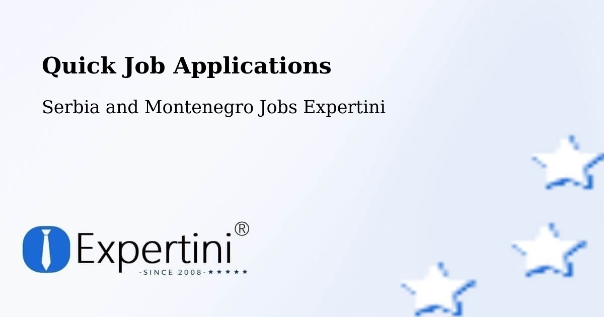 Quick Apply Feature – Lethbridge - Serbia and Montenegro Jobs Expertini
